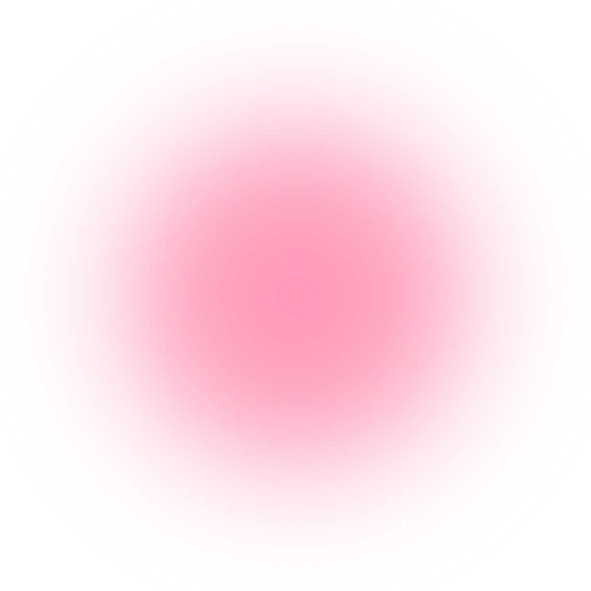 Pink Blush Blur Circle